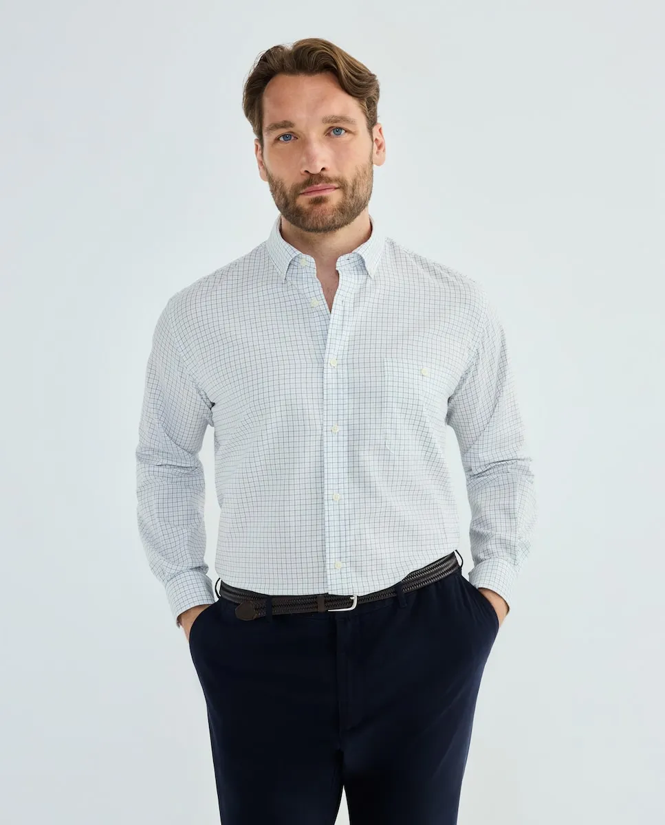 Рубашка больших размеров спортивная с длинным рукавом из твилла в клетку Harrys цвета хаки Dustin
Рубашка больших размеров спортивная с длинным рукавом из твилла в клетку Harrys цвета хаки Dustin