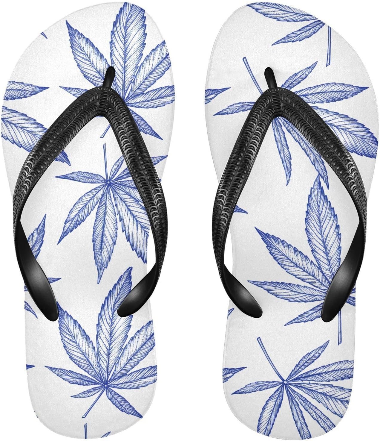 Шлепанцы с рисунком голубых листьев, пляжные сандалии-вьетнамки, резинескользящие летние тапочки для женщин и мужчин Sinestour
Шлепанцы с рисунком голубых листьев, пляжные сандалии-вьетнамки, резинескользящие летние тапочки для женщин и мужчин Sinestour