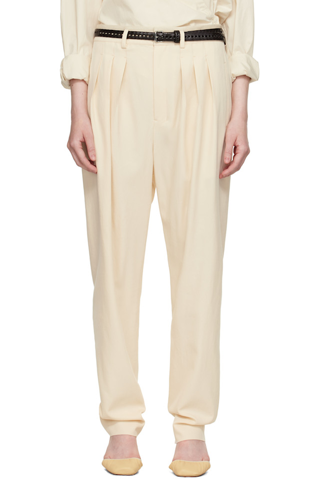 Складчатые классические брюки Lemaire, цвет light powder
Складчатые классические брюки Lemaire, цвет light powder