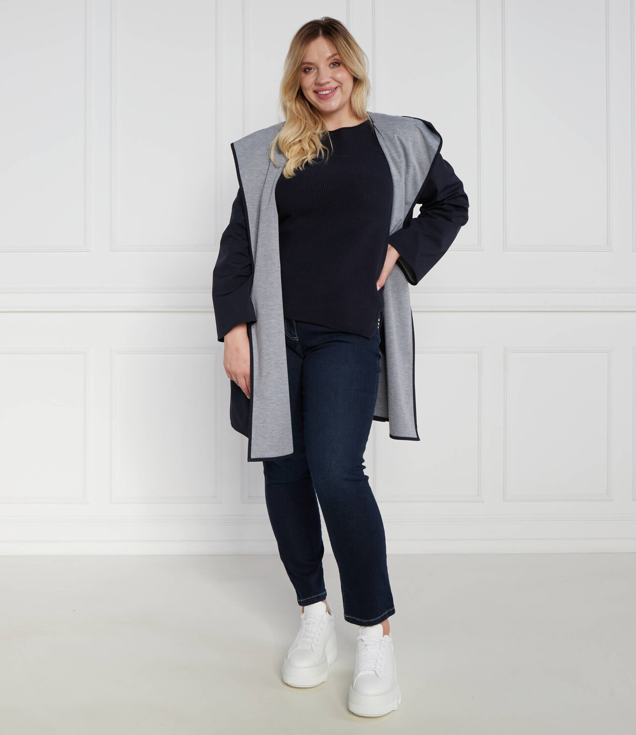 Свитер Persona by Marina Rinaldi PLUS SIZE Regular Fit, темно-синий
Свитер Persona by Marina Rinaldi PLUS SIZE Regular Fit, темно-синий