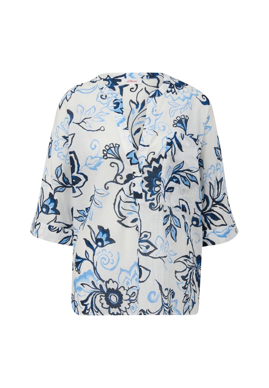 Блуза MIT FLORALEM ALL-OVER s.Oliver, кремовый
Блуза MIT FLORALEM ALL-OVER s.Oliver, кремовый