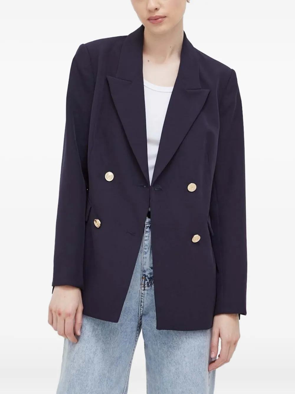 Двубортный блейзер RubySusBBTonya Bruuns Bazaar, синий
Двубортный блейзер RubySusBBTonya Bruuns Bazaar, синий