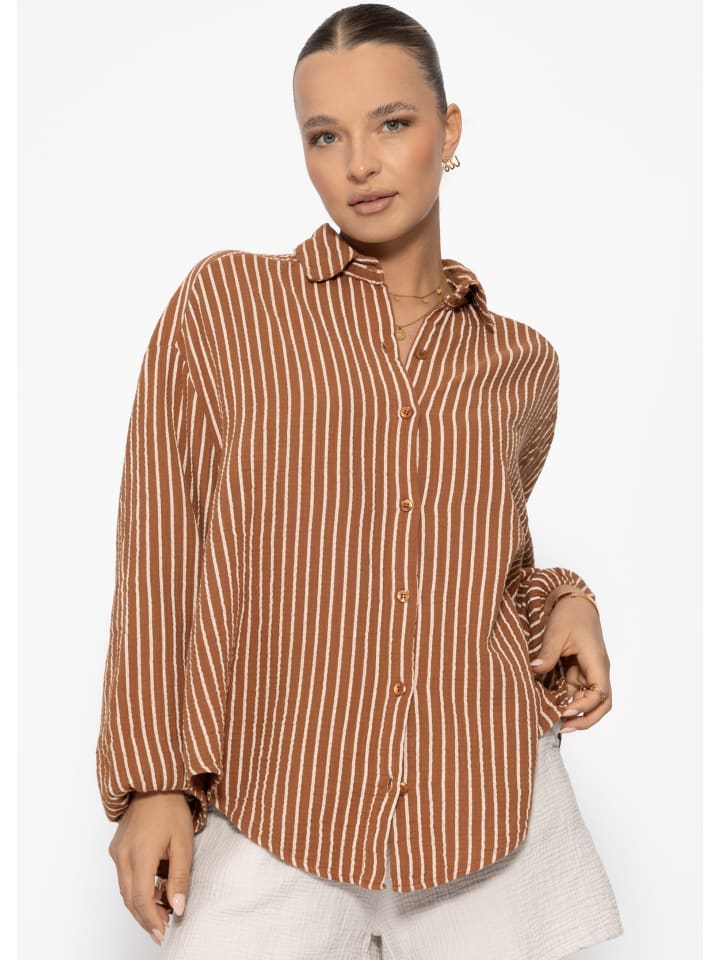 Блузка SASSYCLASSY, коричневый
Блузка SASSYCLASSY, коричневый