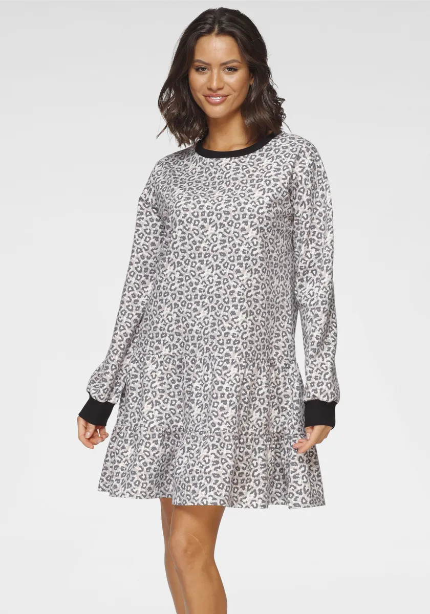 LASCANA спортивное платье, черно-белый
LASCANA спортивное платье, черно-белый