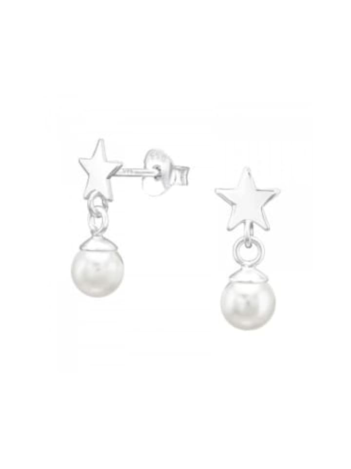 Alexander York Серьги-гвоздики в виде звезд и жемчуга из серебра 925 пробы, комплект из 2 штук
Alexander York Серьги-гвоздики в виде звезд и жемчуга из серебра 925 пробы, комплект из 2 штук