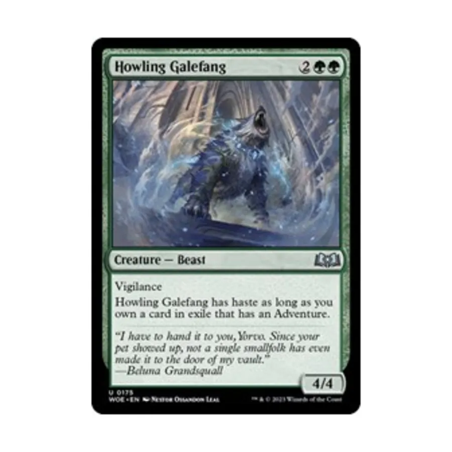 CCG Воющий Злой Клык (U), MTG - Wilds of Eldraine
CCG Воющий Злой Клык (U), MTG - Wilds of Eldraine