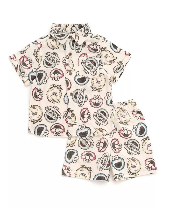 Одинаковые комплекты одежды для всей семьи из хлопчатобумажной марли для девочек: комплект из платья, комбинезона и шорт для новорожденных до (для новорожденных — 7–8 лет) Sesame Street, бежевый
Одинаковые комплекты одежды для всей семьи из хлопчатобумажной марли для девочек: комплект из платья, комбинезона и шорт для новорожденных до (для новорожденных — 7–8 лет) Sesame Street, бежевый