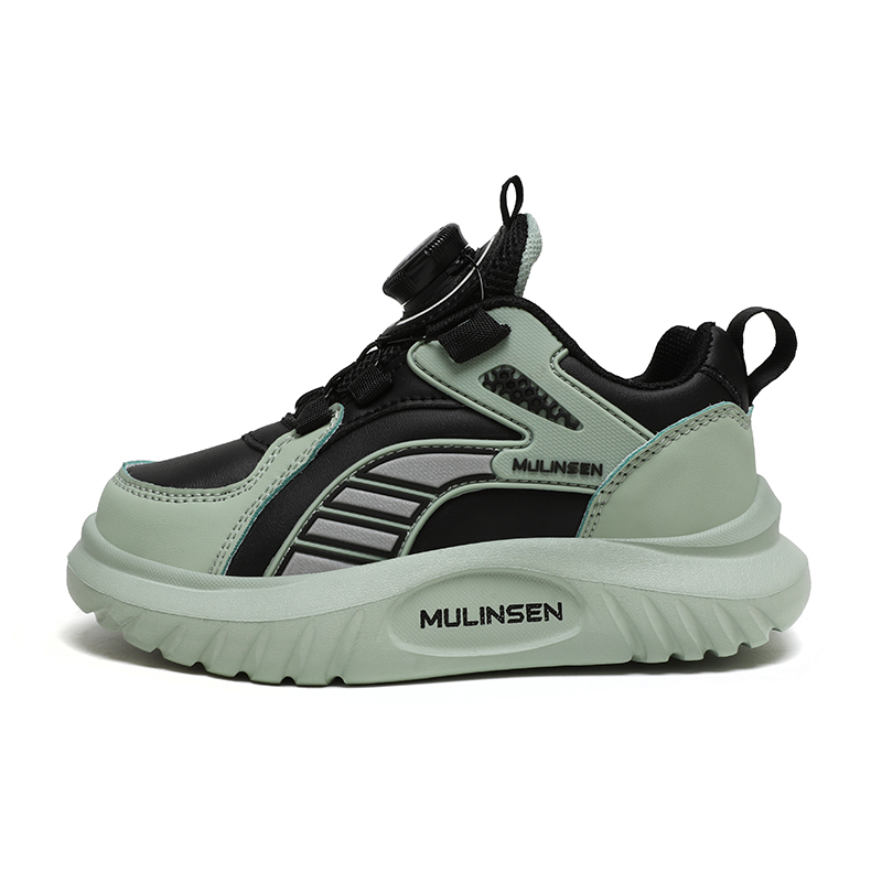 Антиударные устойчивые к истиранию дышащие легкие амортизирующие низкие детские повседневные кроссовки Kids' Mulinsen, черный/зеленый
Антиударные устойчивые к истиранию дышащие легкие амортизирующие низкие детские повседневные кроссовки Kids' Mulinsen, черный/зеленый
