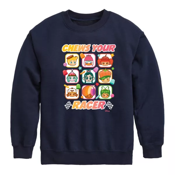 Wreck it ralph boys 8-20 chews your racer флисовая толстовка Disney, синий
Wreck it ralph boys 8-20 chews your racer флисовая толстовка Disney, синий
