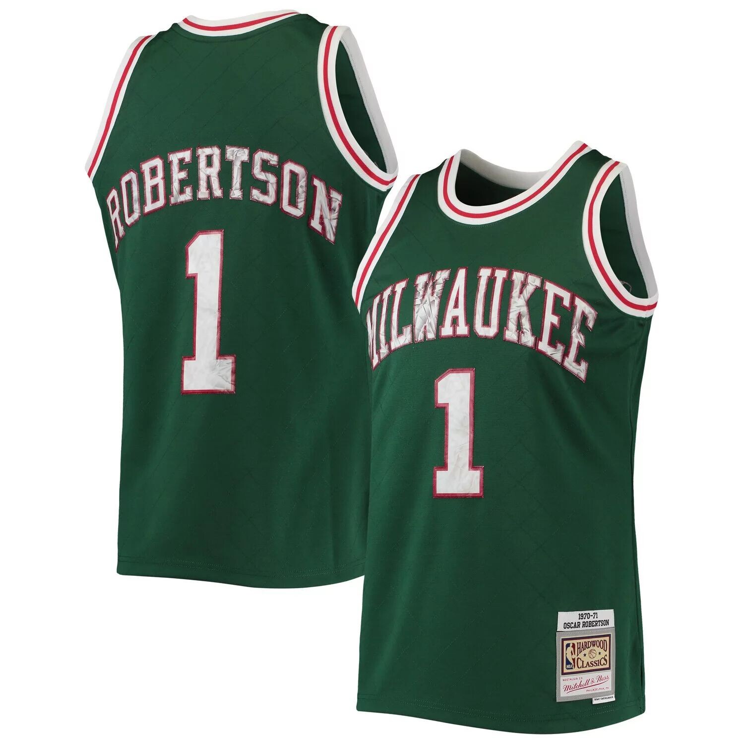 Мужская майка Mitchell & Ness Oscar Robertson Green Milwaukee Bucks 1970-71 Hardwood Classics, посвященная 75-летию Diamond Swingman
Мужская майка Mitchell & Ness Oscar Robertson Green Milwaukee Bucks 1970-71 Hardwood Classics, посвященная 75-летию Diamond Swingman