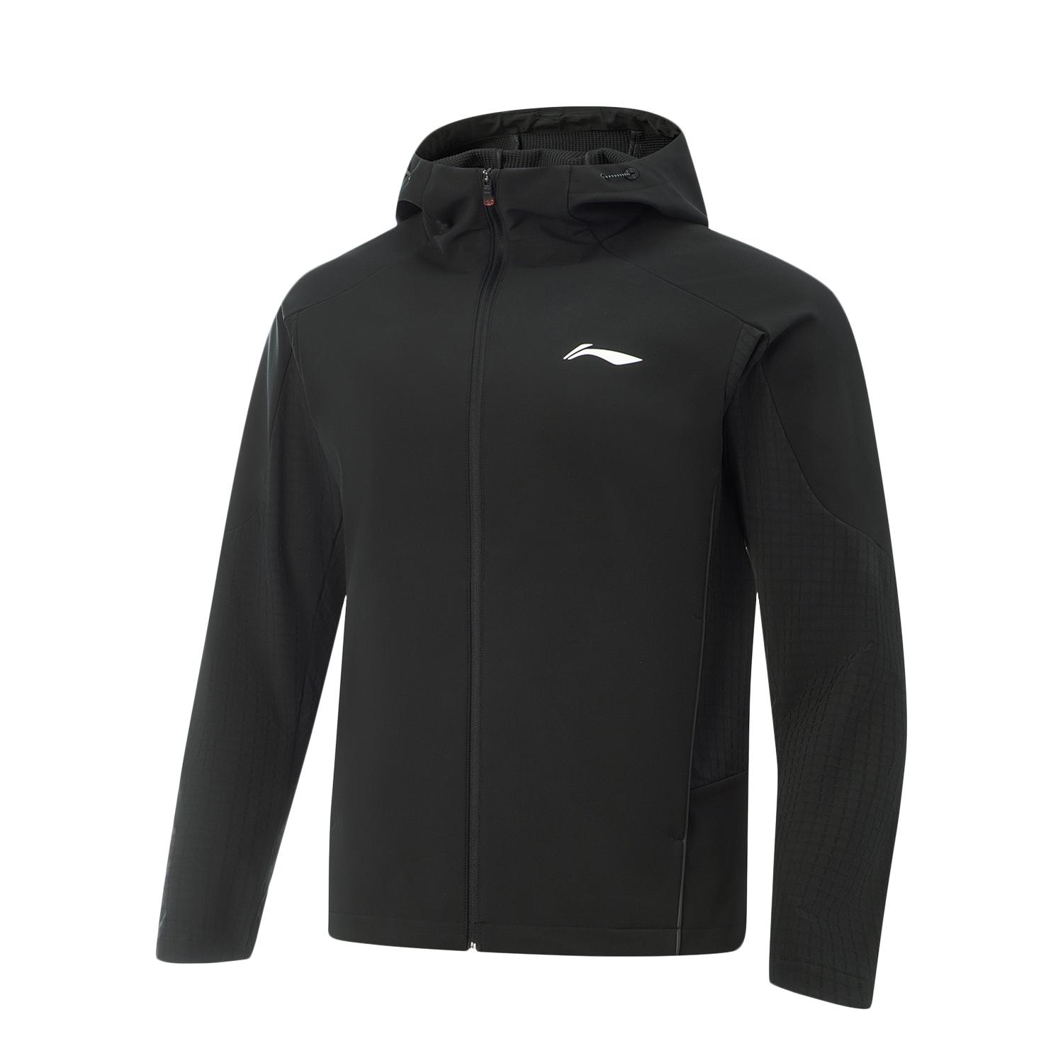 LINING Мужская куртка софтшелл из коллекции Running, Black
LINING Мужская куртка софтшелл из коллекции Running, Black