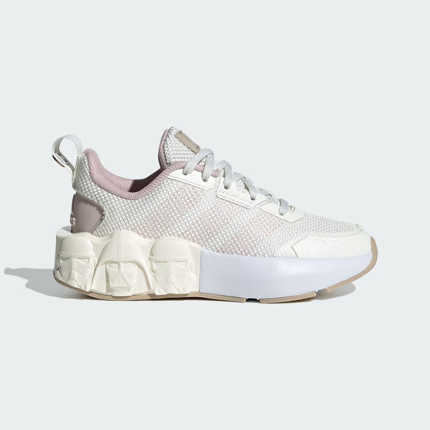 Кроссовки «Звездные войны» для детей Adidas, цвет Off White/Sandy Pink/Wonder Beige
Кроссовки «Звездные войны» для детей Adidas, цвет Off White/Sandy Pink/Wonder Beige