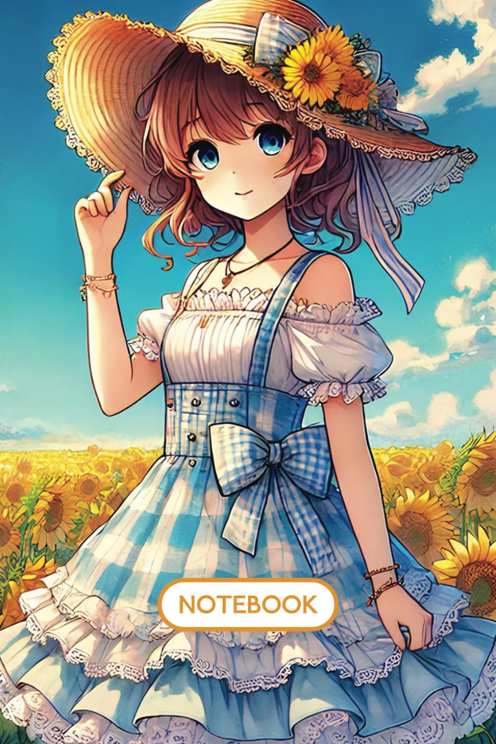 Notebook: Japanese Anime Manga Sundress Cover with Sunflowers - 100 Lined Pages (6" x 9"): Beautiful Summer-Themed Notebook for Journaling, Writing, and Creative Expression (Independently published)
Notebook: Japanese Anime Manga Sundress Cover with Sunflowers - 100 Lined Pages (6" x 9"): Beautiful Summer-Themed Notebook for Journaling, Writing, and Creative Expression (Independently published)