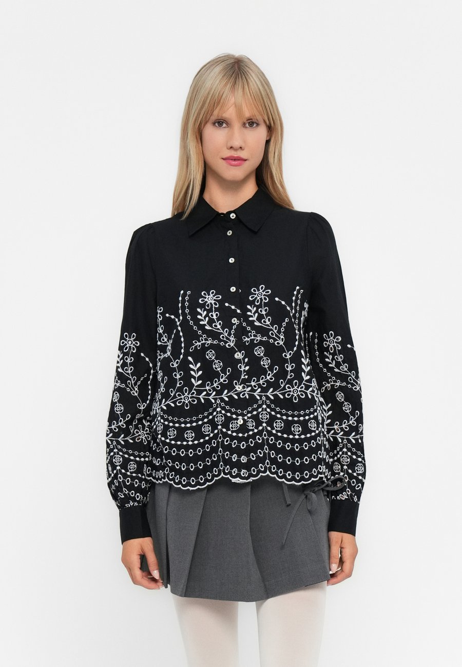 Блуза YAS YASLUMA SHIRT, Black/White Stitching/Black
Блуза YAS YASLUMA SHIRT, Black/White Stitching/Black