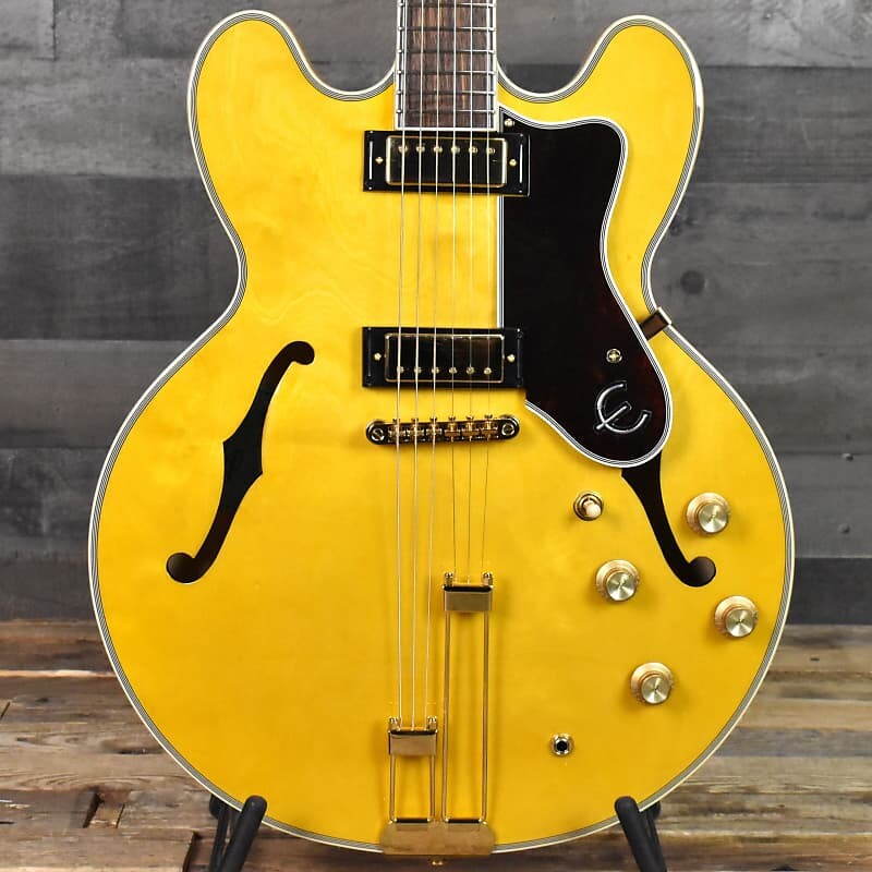 Электрогитара Epiphone Sheraton Frequensator - Natural with Gig Bag
Электрогитара Epiphone Sheraton Frequensator - Natural with Gig Bag