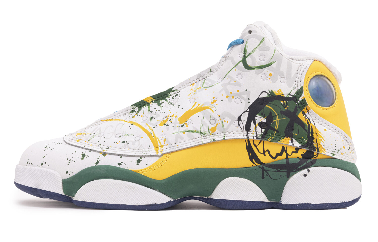 Кроссовки Air Jordan 13 Vintage Basketball Shoes Women's High-top White/orange/yellow, белый
Кроссовки Air Jordan 13 Vintage Basketball Shoes Women's High-top White/orange/yellow, белый