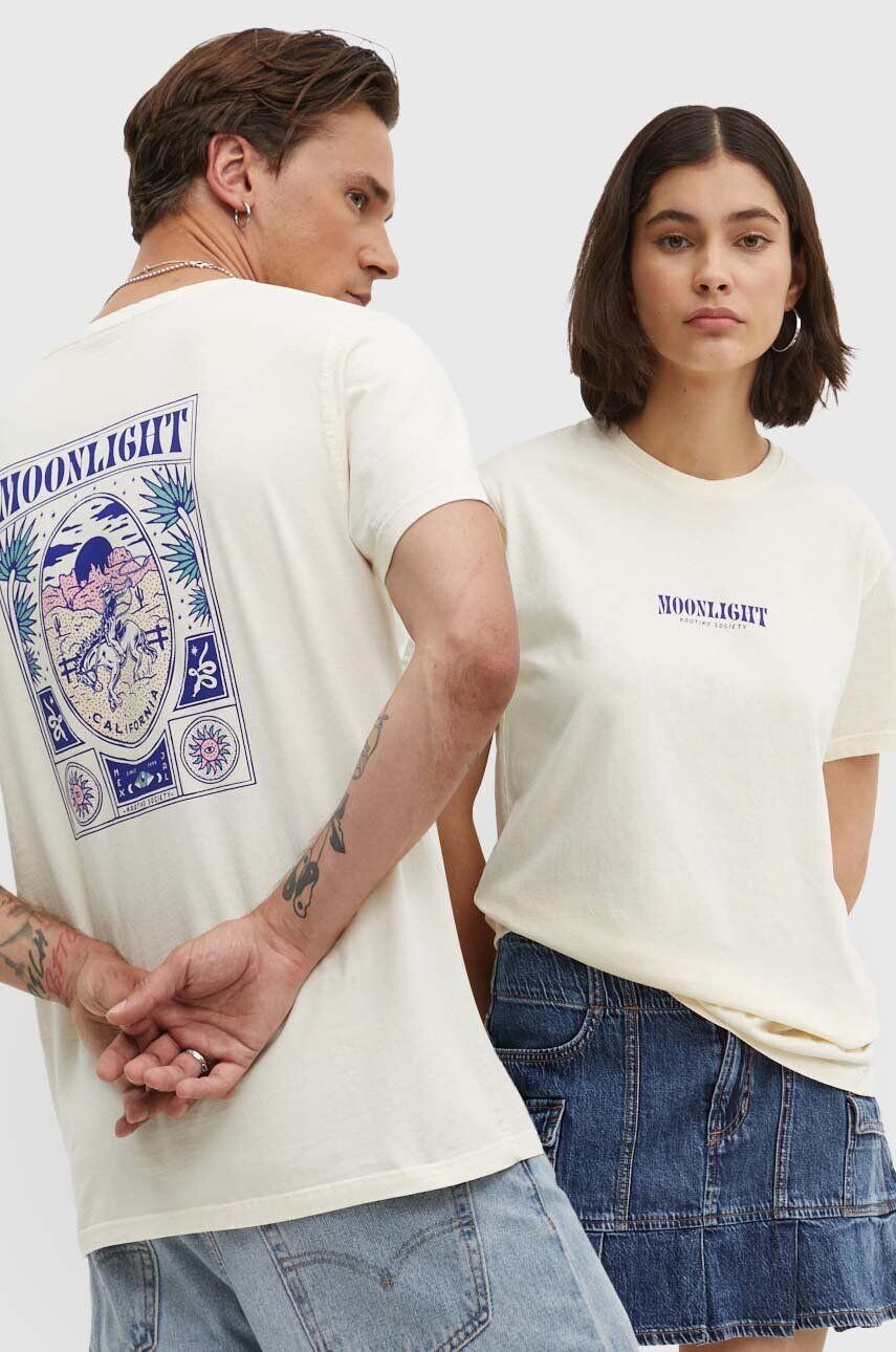 Хлопковая футболка Kaotiko, бежевый
Хлопковая футболка Kaotiko, бежевый