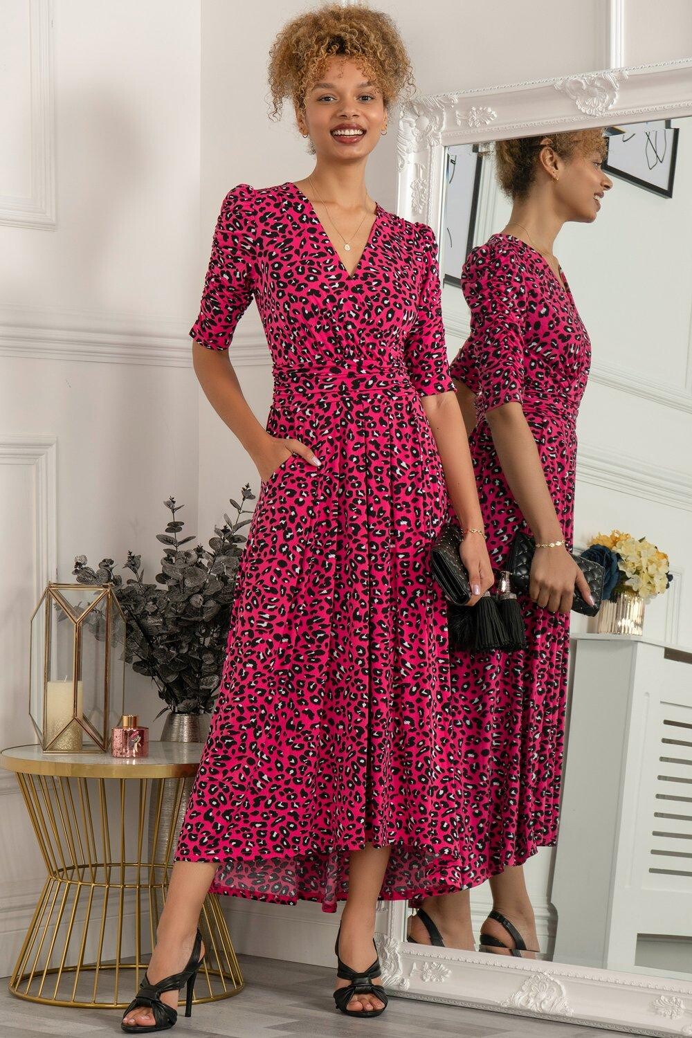 Трикотажное платье макси Maanasi со сборками и рукавами Jolie Moi, розовый
Трикотажное платье макси Maanasi со сборками и рукавами Jolie Moi, розовый