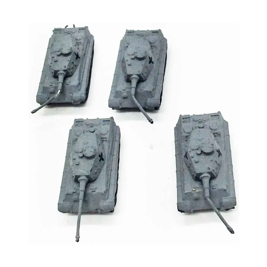 Tiger II с башней Henschel, коллекция № 4, WWII Micro Armour - Germany - Loose Miniatures (1:285)
Tiger II с башней Henschel, коллекция № 4, WWII Micro Armour - Germany - Loose Miniatures (1:285)