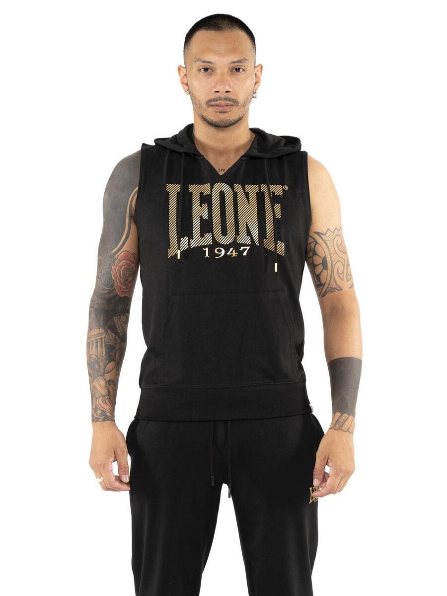 LEONE 1947 APPAREL Мужская толстовка без рукавов с капюшоном Leone Stripe Gold
LEONE 1947 APPAREL Мужская толстовка без рукавов с капюшоном Leone Stripe Gold