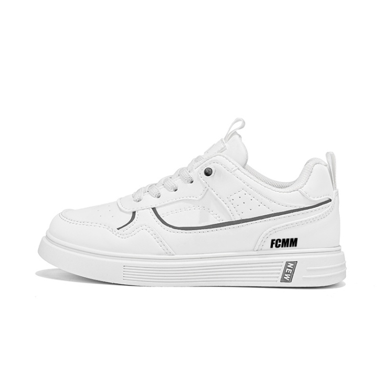 Низкие противоскользящие износостойкие детские кроссовки для скейтбординга FCMM, белый
Низкие противоскользящие износостойкие детские кроссовки для скейтбординга FCMM, белый