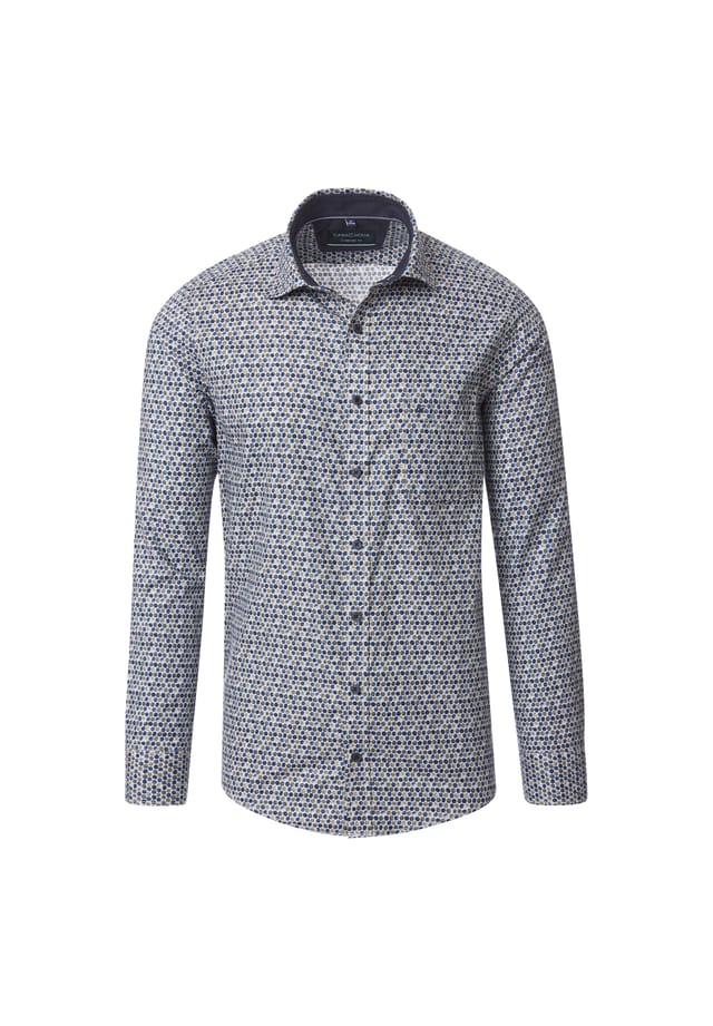 Повседневная рубашка с принтом удобная посадка Casamoda, синий
Повседневная рубашка с принтом удобная посадка Casamoda, синий