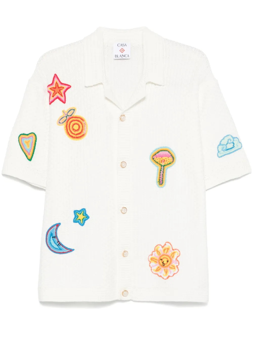 Рубашка в технике кроше CASABLANCA, белый
Рубашка в технике кроше CASABLANCA, белый