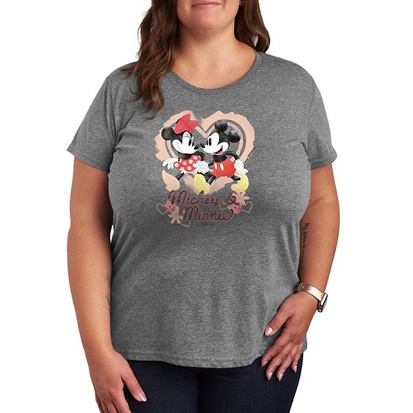 Футболка с принтом Микки и Минни Маус Plus size Disney, Heather Gray
Футболка с принтом Микки и Минни Маус Plus size Disney, Heather Gray
