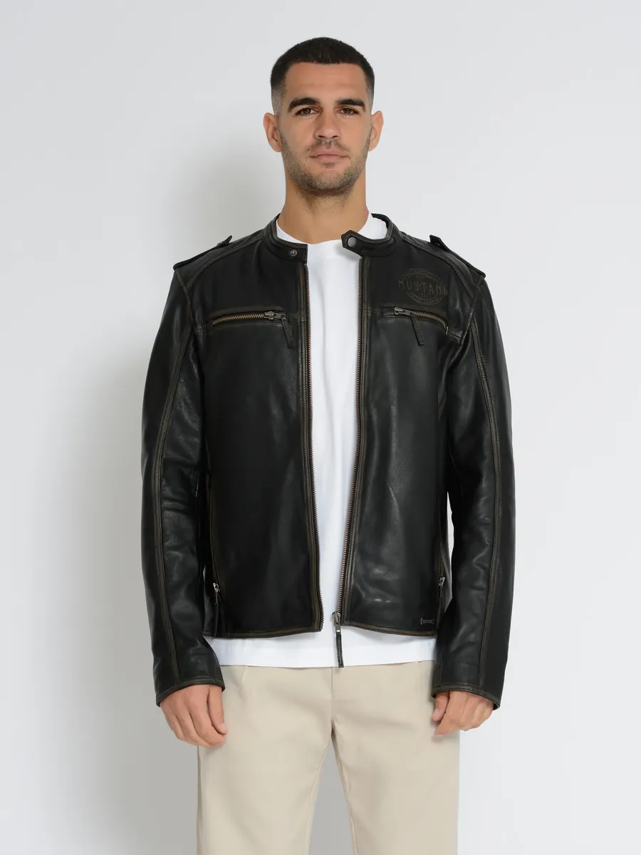 Байкерская куртка MUSTANG "31020186", коричневый
Байкерская куртка MUSTANG "31020186", коричневый