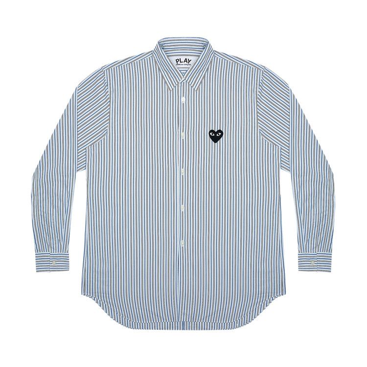 Топ Comme des Garçons PLAY Button Down, Blue/White/Black
Топ Comme des Garçons PLAY Button Down, Blue/White/Black
