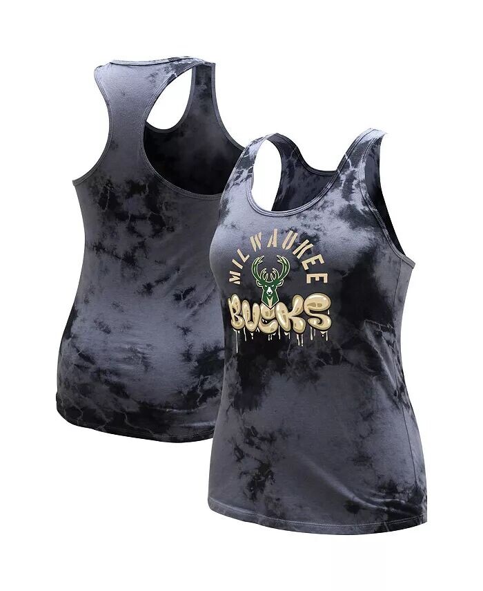 Женская майка-топ Milwaukee Bucks Street Art Dark Crystal Washed цвета уголь Stadium Essentials
Женская майка-топ Milwaukee Bucks Street Art Dark Crystal Washed цвета уголь Stadium Essentials