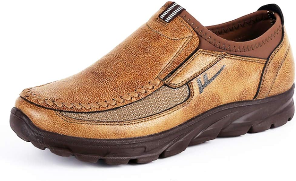 Мужские лоферы-лодочки кожаные с нескользящей подошвой, повседневные коричневые удобные замшевые кроссовки Asifn
Мужские лоферы-лодочки кожаные с нескользящей подошвой, повседневные коричневые удобные замшевые кроссовки Asifn