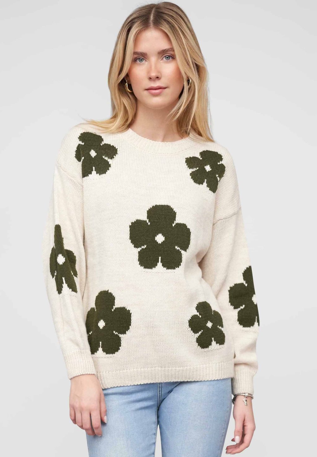 Свитер CREWNECK WITH FLOWERS Cloud 5ive, бежевый
Свитер CREWNECK WITH FLOWERS Cloud 5ive, бежевый