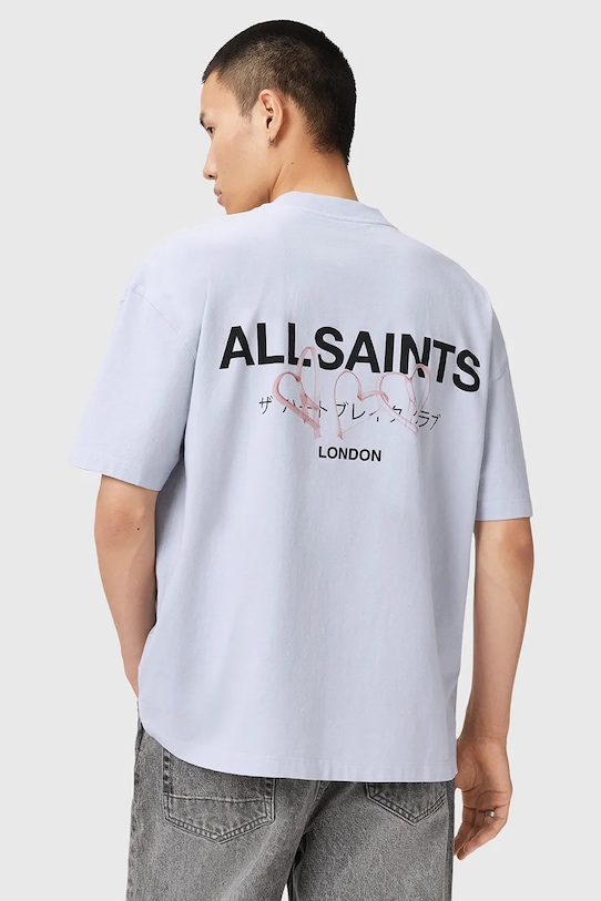 Футболка хлопковая AMORE Allsaints, синий 
Футболка хлопковая AMORE Allsaints, синий