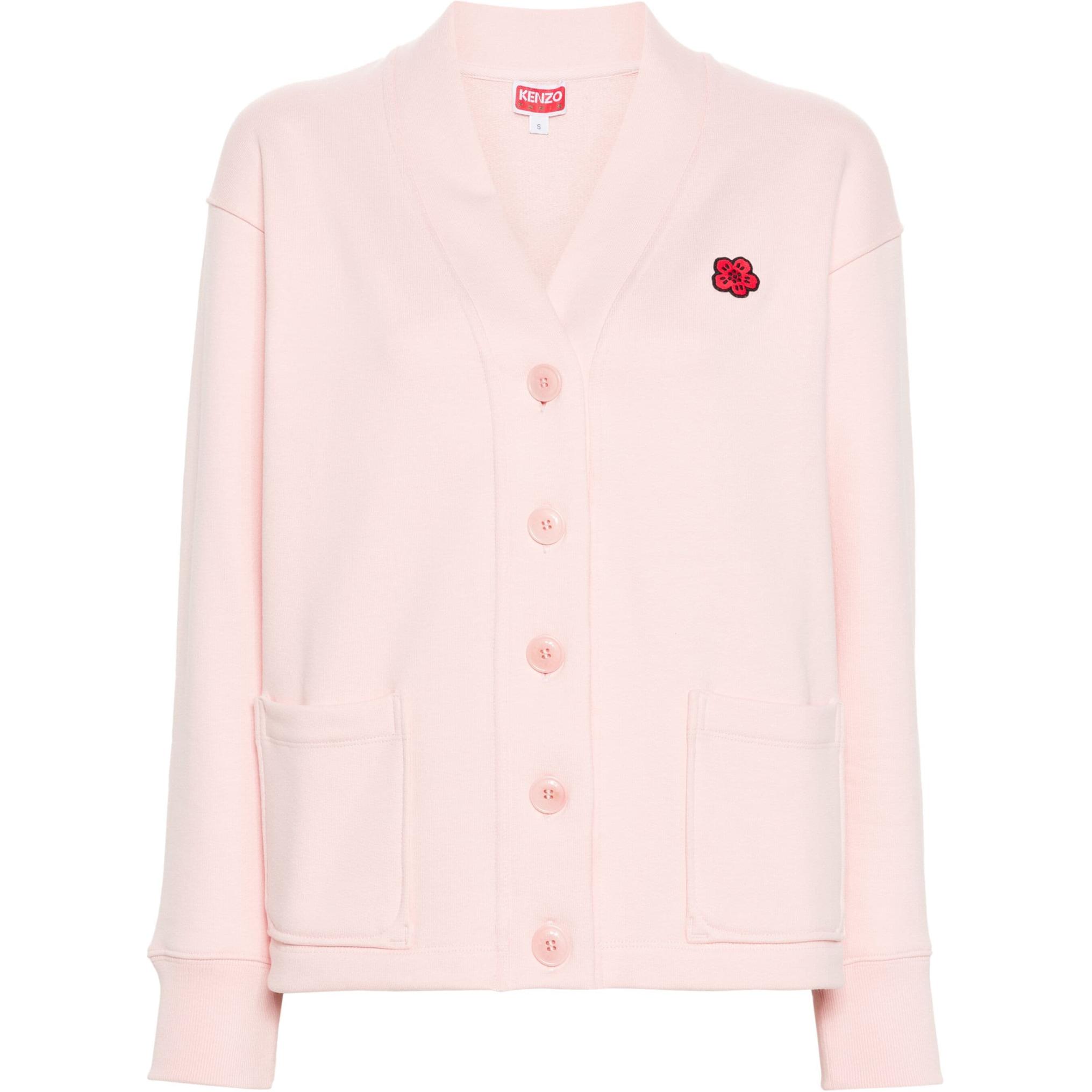 Кардиган на пуговицах с V-образным вырезом Boke Flower KENZO, розовый
Кардиган на пуговицах с V-образным вырезом Boke Flower KENZO, розовый
