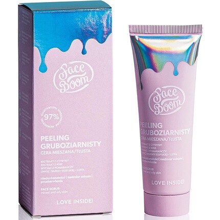 Скраб для лица для смешанной и жирной кожи 50г, Body Boom, Розовый, Скраб для лица для смешанной и жирной кожи 50г, Body Boom
Скраб для лица для смешанной и жирной кожи 50г, Body Boom, Розовый, Скраб для лица для смешанной и жирной кожи 50г, Body Boom