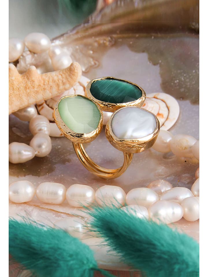 Позолоченное кольцо с драгоценными камнями Pierres delicates
Позолоченное кольцо с драгоценными камнями Pierres delicates