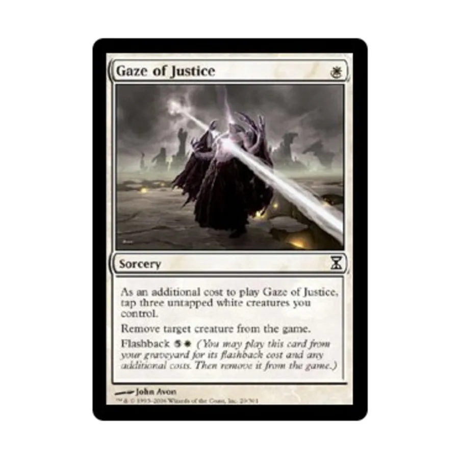 CCG Взгляд правосудия (клавиша C), MTG - Time Spiral
CCG Взгляд правосудия (клавиша C), MTG - Time Spiral