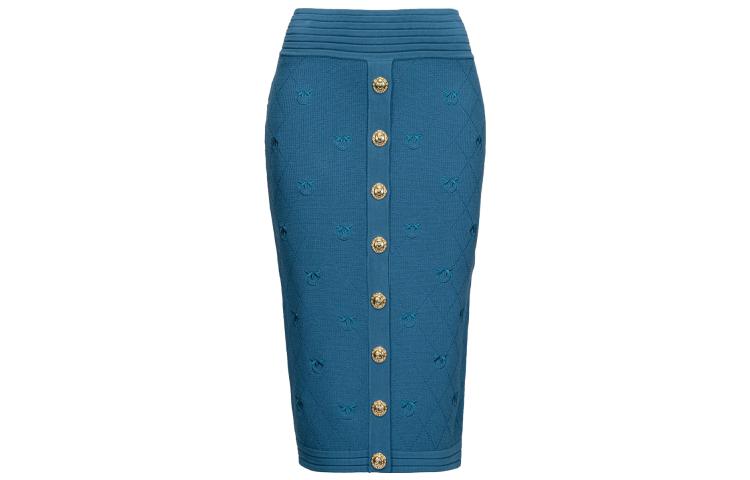 PINKO Повседневная длинная юбка женская синяя
PINKO Повседневная длинная юбка женская синяя