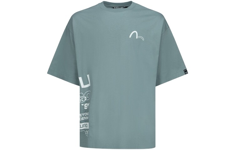 Футболка мужская Evisu, синий/серый
Футболка мужская Evisu, синий/серый