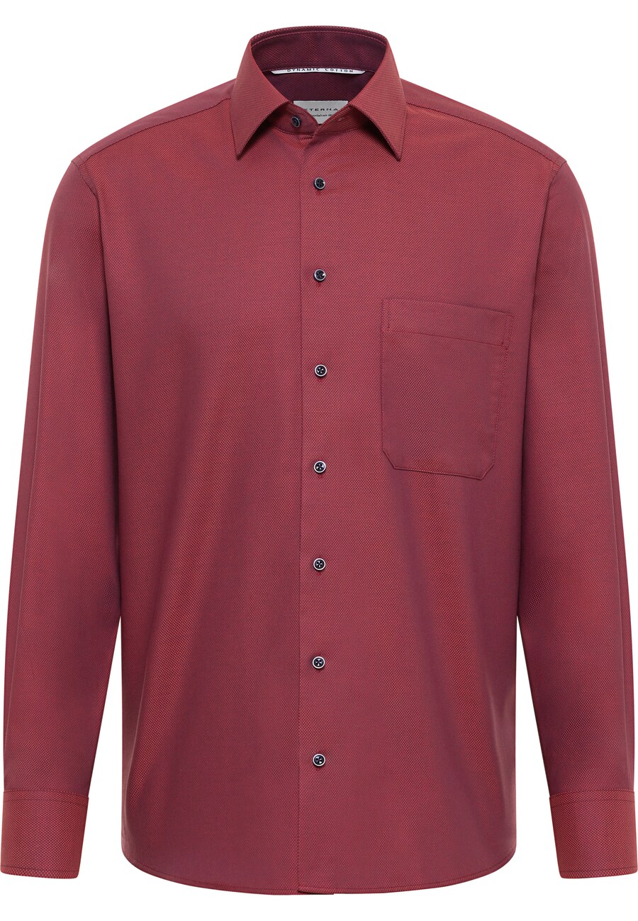 Рубашка на пуговицах ETERNA, бордовый
Рубашка на пуговицах ETERNA, бордовый