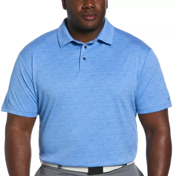 Большая и высокая жаккардовая гео-поло с коротким рукавом для гольфа Grand Slam, цвет regatta heather
Большая и высокая жаккардовая гео-поло с коротким рукавом для гольфа Grand Slam, цвет regatta heather