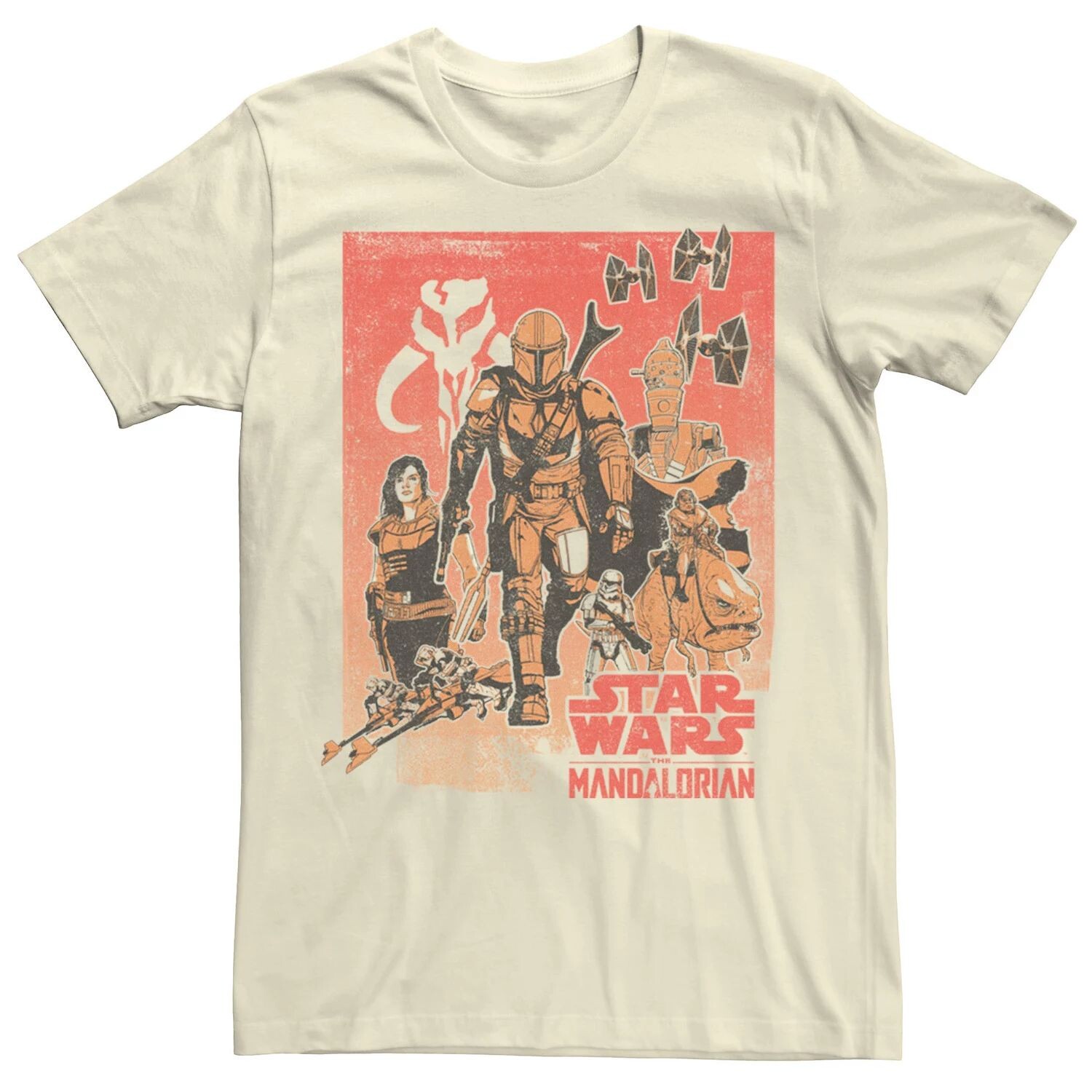 Мужская футболка с виньеткой в стиле вестерн «Звездные войны» Licensed Character
Мужская футболка с виньеткой в стиле вестерн «Звездные войны» Licensed Character