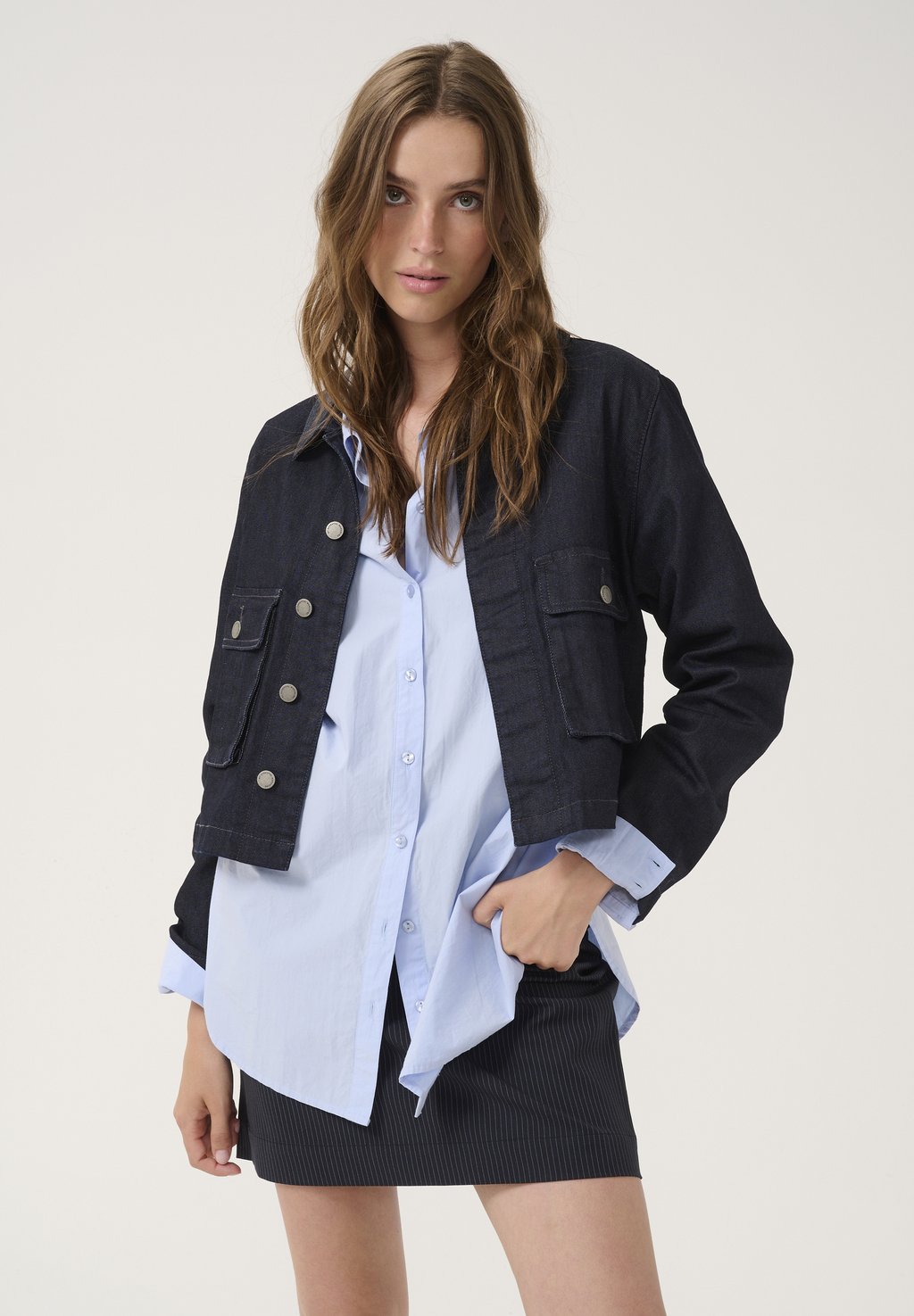 Джинсовая куртка TENNA 172 My Essential Wardrobe, темно-синий
Джинсовая куртка TENNA 172 My Essential Wardrobe, темно-синий