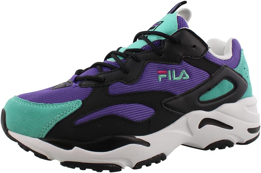 Кроссовки Fila Boy's Ray Tracer, черный/фиолетовый/бирюзовый
Кроссовки Fila Boy's Ray Tracer, черный/фиолетовый/бирюзовый