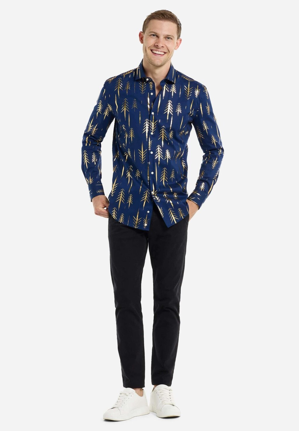 Рубашка TERIFFIC TREES OppoSuits, синий
Рубашка TERIFFIC TREES OppoSuits, синий