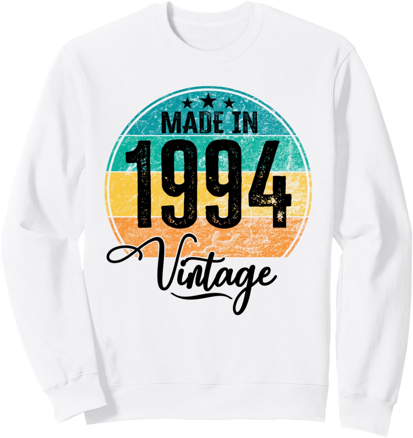 Винтажная толстовка ко дню рождения 1994 года Kattos - Happy Birthday 1994, белый
Винтажная толстовка ко дню рождения 1994 года Kattos - Happy Birthday 1994, белый