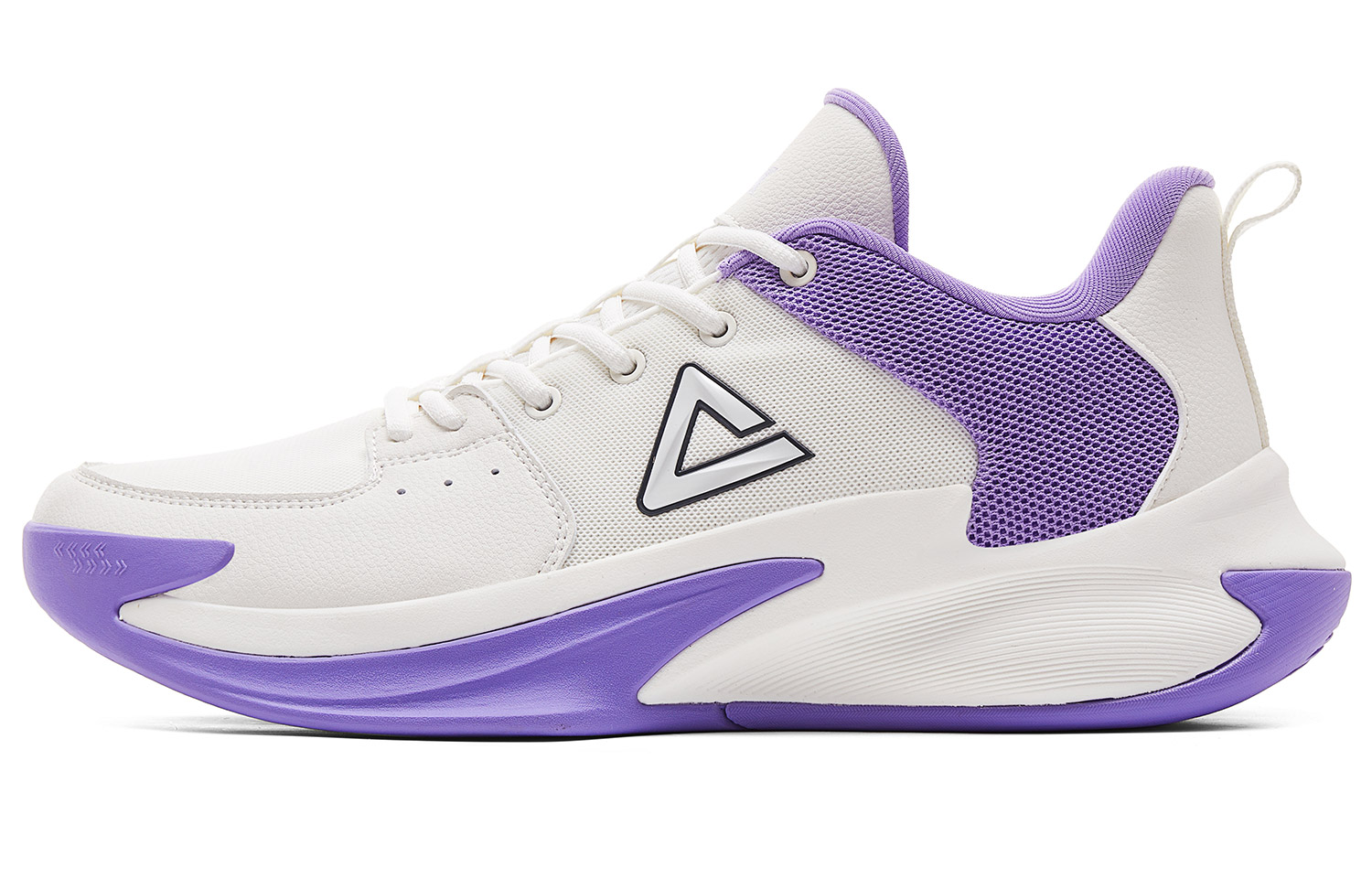 PEAK Баскетбольные кроссовки с низким верхом, амортизацией, отскоком и защитой от скручивания, мужские, цвета слоновой кости и фиолетового цвета
PEAK Баскетбольные кроссовки с низким верхом, амортизацией, отскоком и защитой от скручивания, мужские, цвета слоновой кости и фиолетового цвета