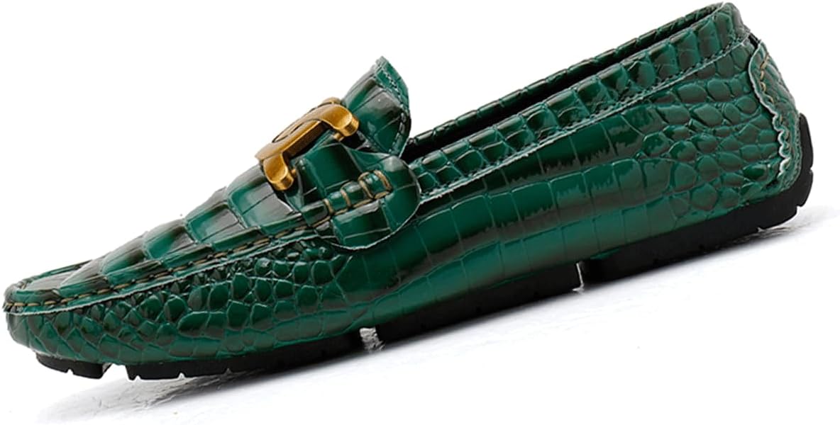 Мужские слипоны Dacnakby, повседневные туфли-лоферы с металлической пряжкой тисненой под крокодила, черные лоферы с удобной легкой подошвой и катания на лодке
Мужские слипоны Dacnakby, повседневные туфли-лоферы с металлической пряжкой тисненой под крокодила, черные лоферы с удобной легкой подошвой и катания на лодке