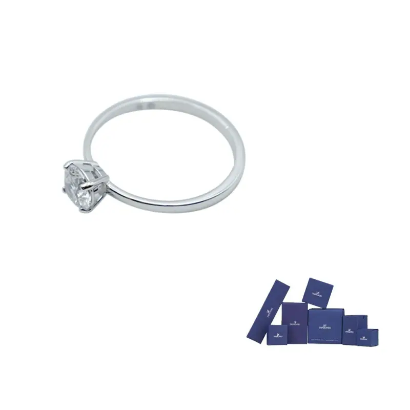 Кристальное кольцо Women's Silver Swarovski, серебряный
Кристальное кольцо Women's Silver Swarovski, серебряный